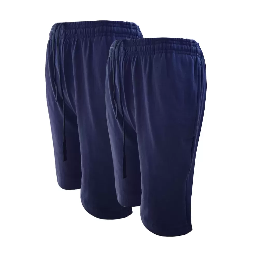 New Men & WoMen Pure Cotton Short Pants - 2PCs - image 1
