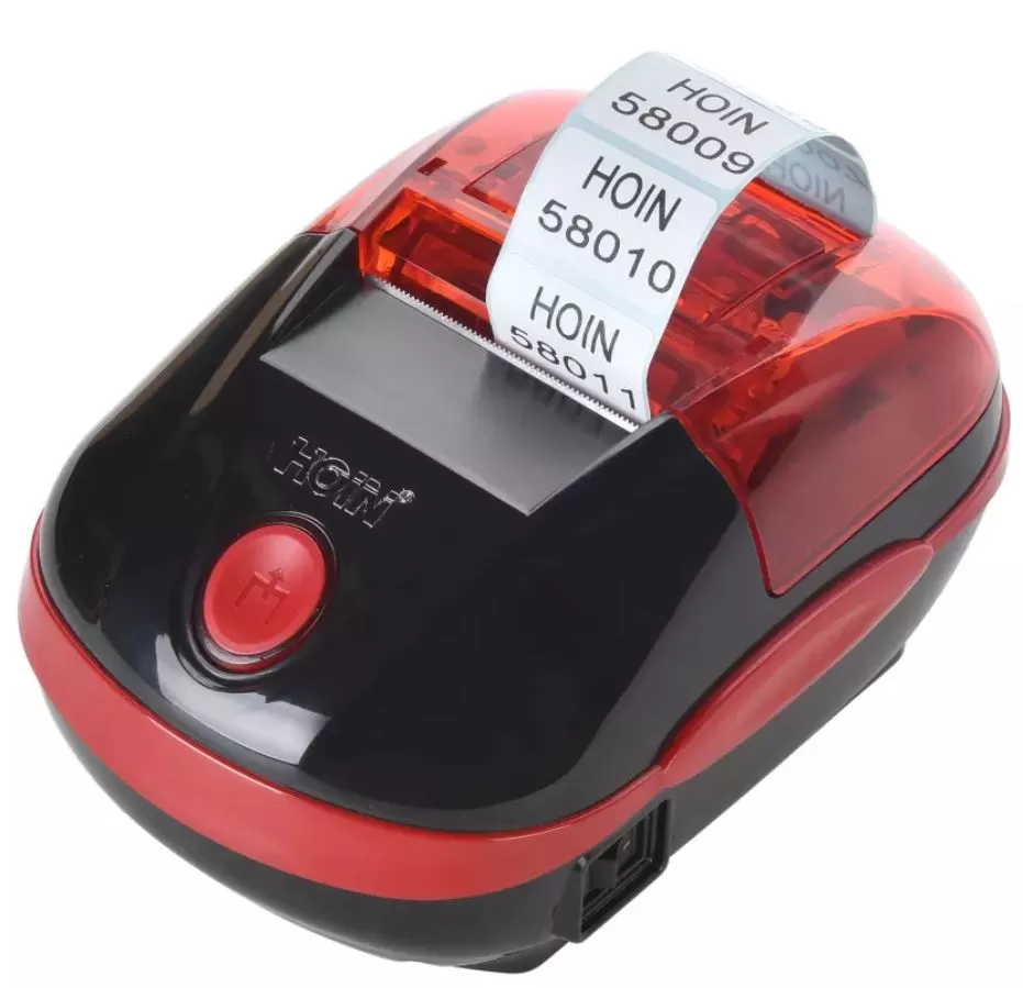 58mm thermal barcode label printer with free software