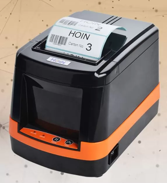 80mm thermal barcode label sticker printer