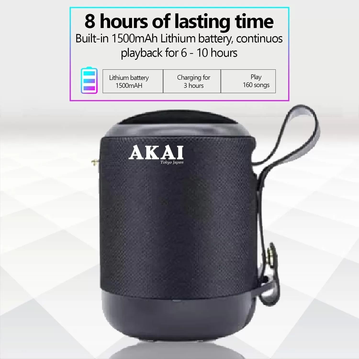 AKAI Bluetooth SPEAKER – HD055 - image 1