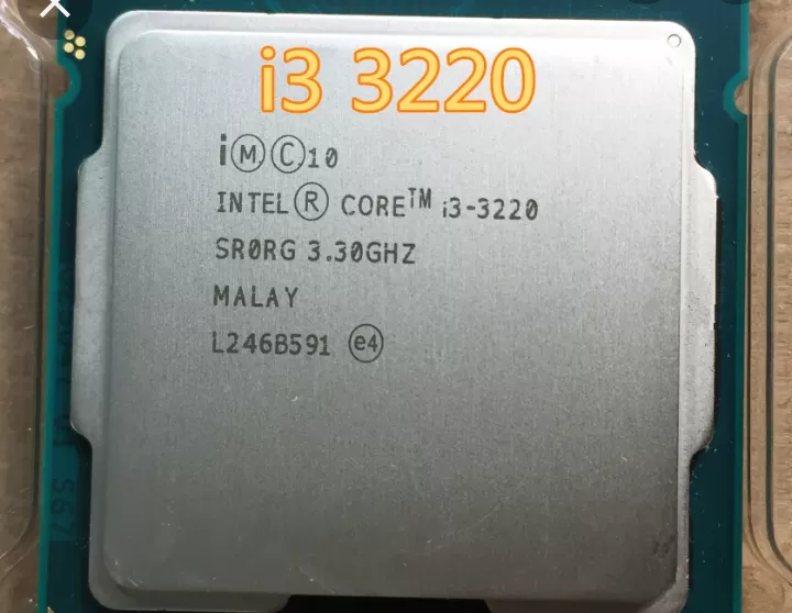 Intel core i3 3220 computer processor - image 2