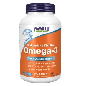 Now Omega 3 Softgel Fish Oil 1000 - USA