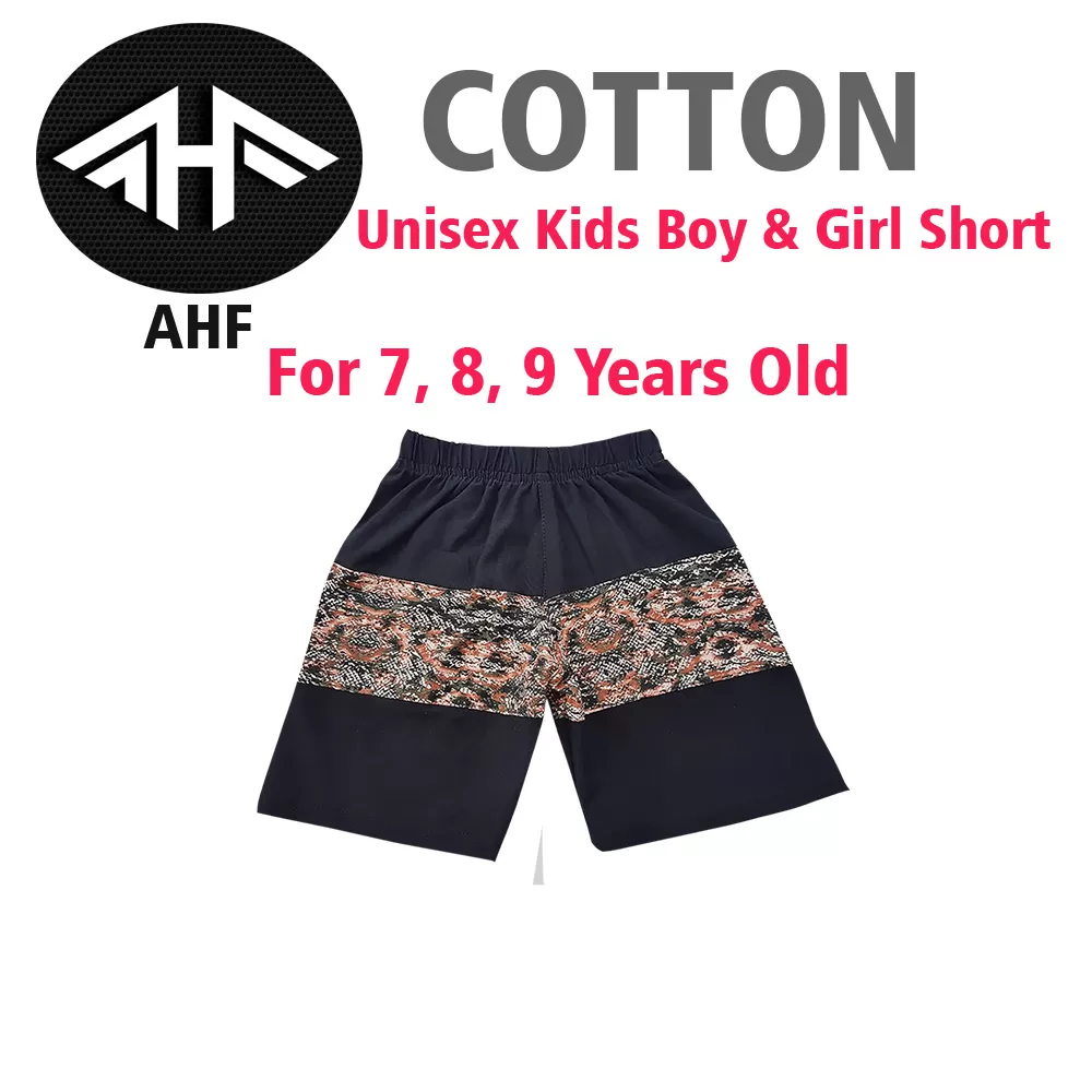 7-8 Y Kids Boy & Girl Short Pure Cotton  - 3 Pack - image 3