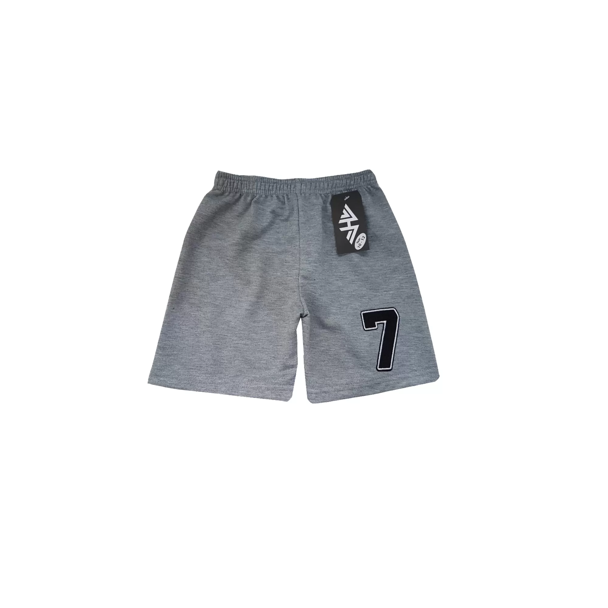 10-12years Kids Boy Short Pure Cotton  - Light Grey  - image 1