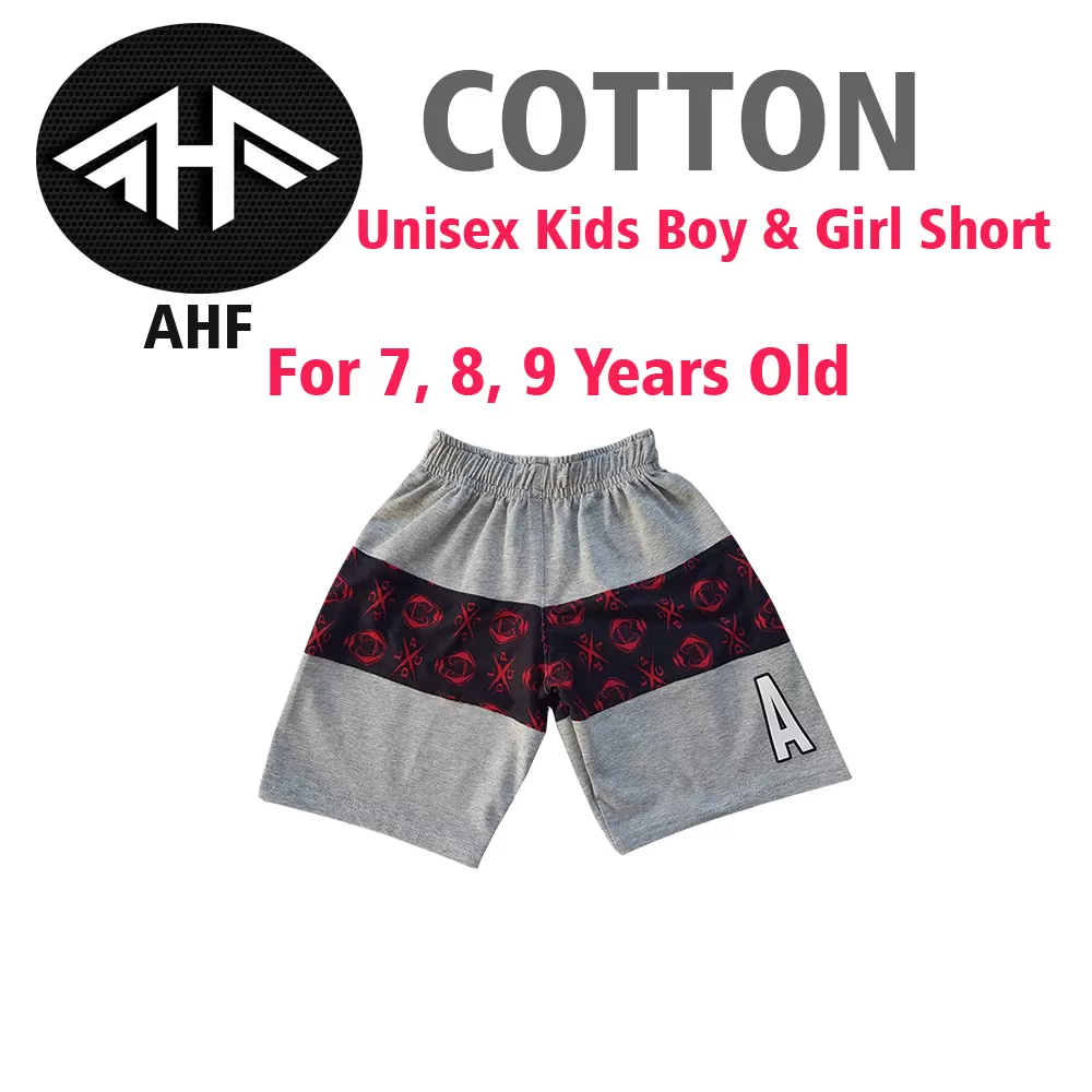7-8 Y Kids Boy & Girl Short Pure Cotton  - 3 Pack - image 2