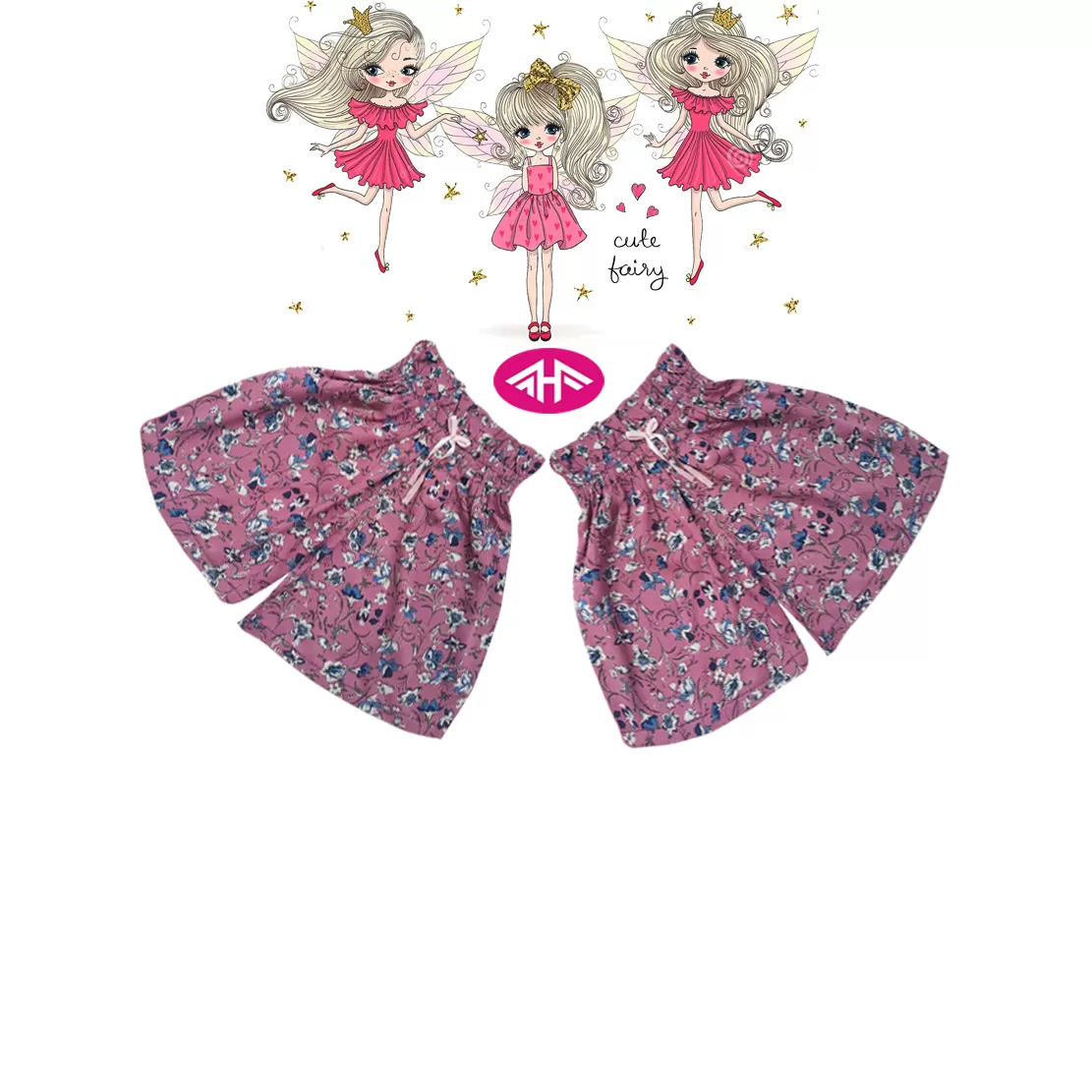 9-10 yrs AHF  Kids Girl Fancy Short Pants  - image 1