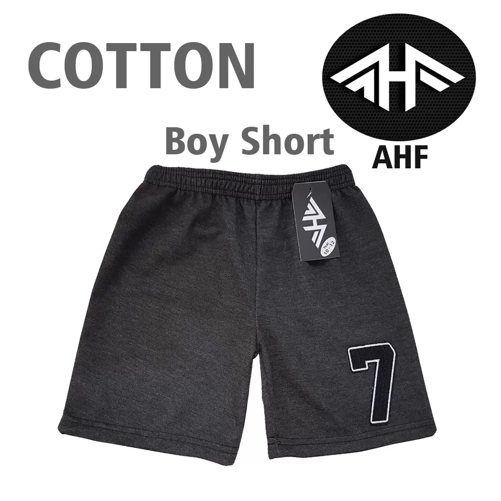 10-12years Kids Boy Short Pure Cotton Pants - Grey  - image 3