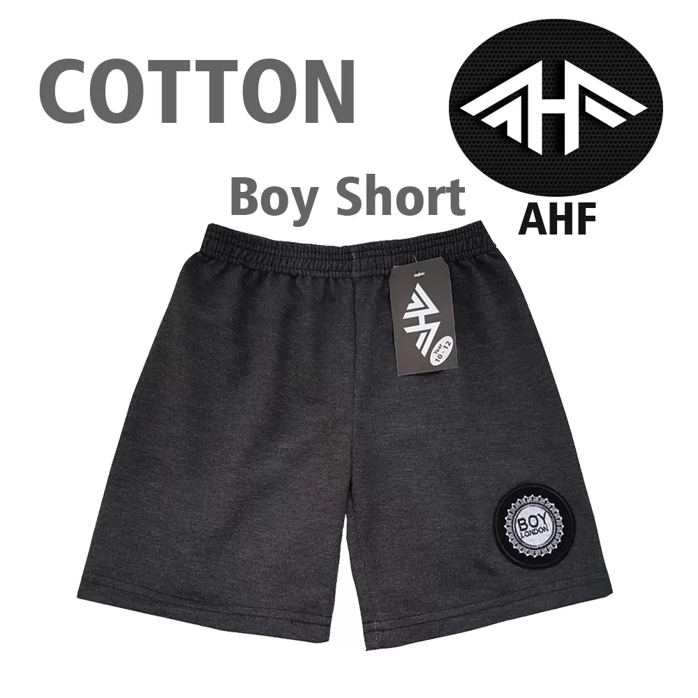 10-12years Kids Boy Short Pure Cotton Pants - Grey  - image 4