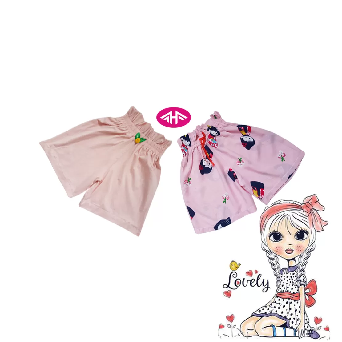 9-10 yrs AHF  Kids Girl Fancy Short Pants  - image 3