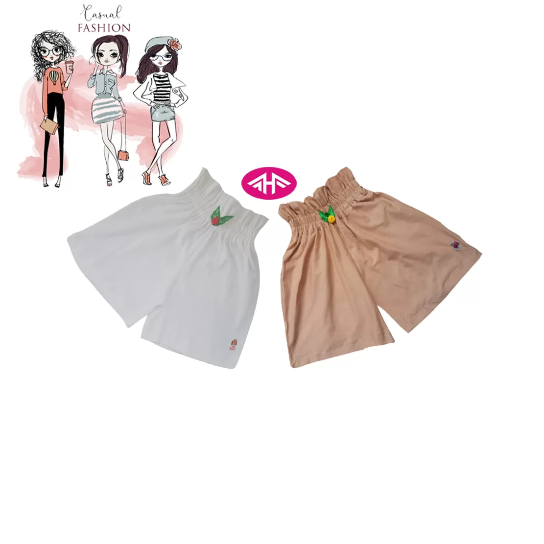 9-10 yrs AHF  Kids Girl Fancy Short Pants  - image 1