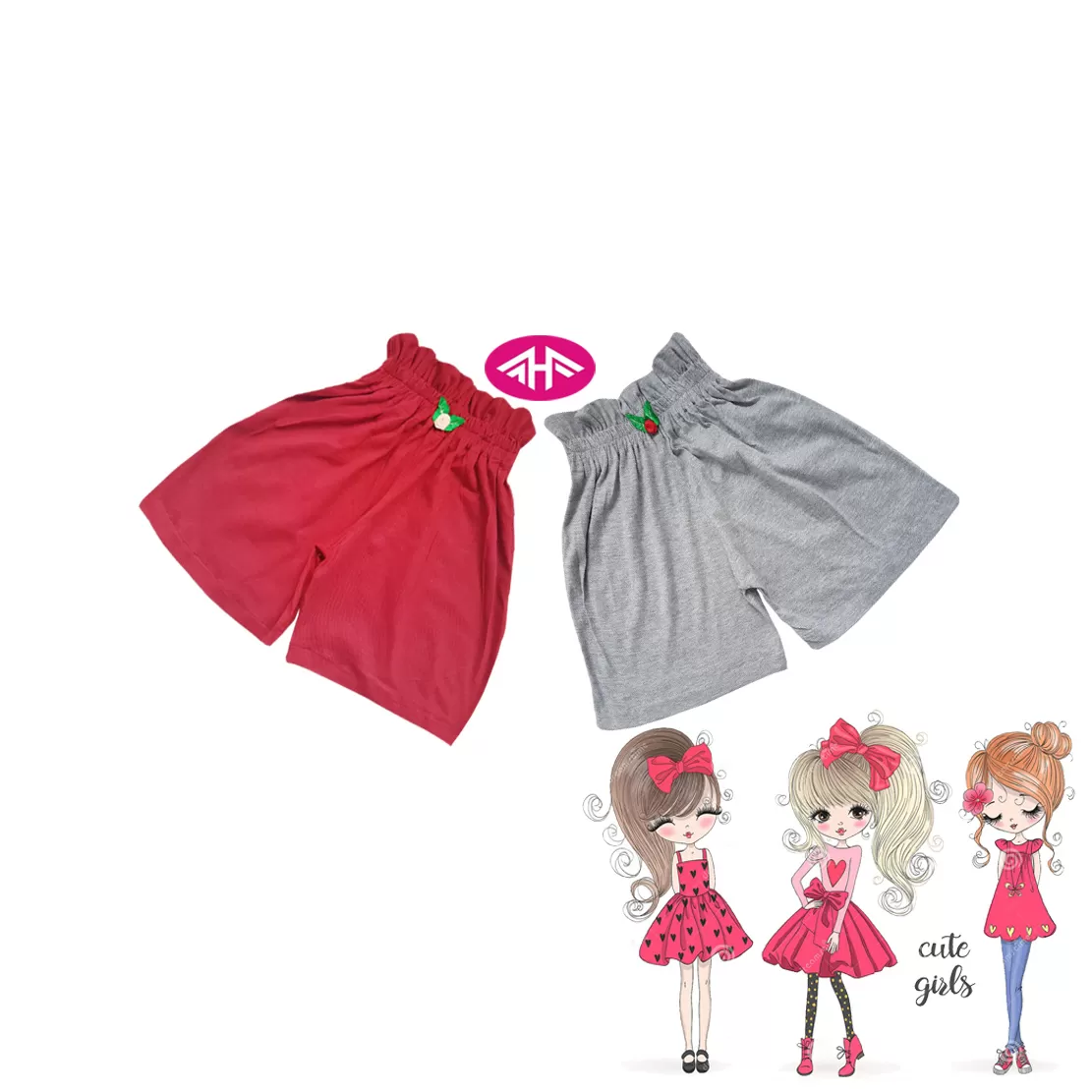 9-10 yrs AHF  Kids Girl Fancy Short Pants  - image 1