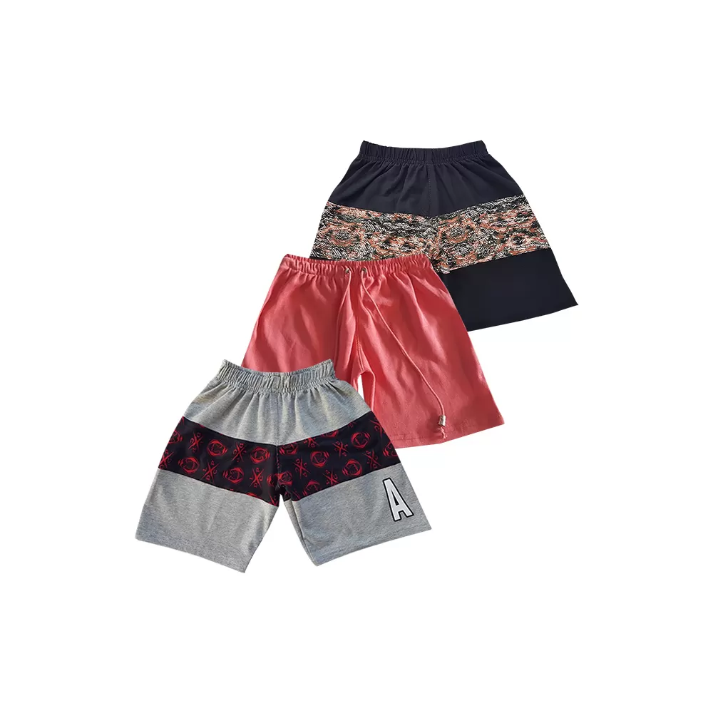7-8 Y Kids Boy & Girl Short Pure Cotton  - 3 Pack - image 1
