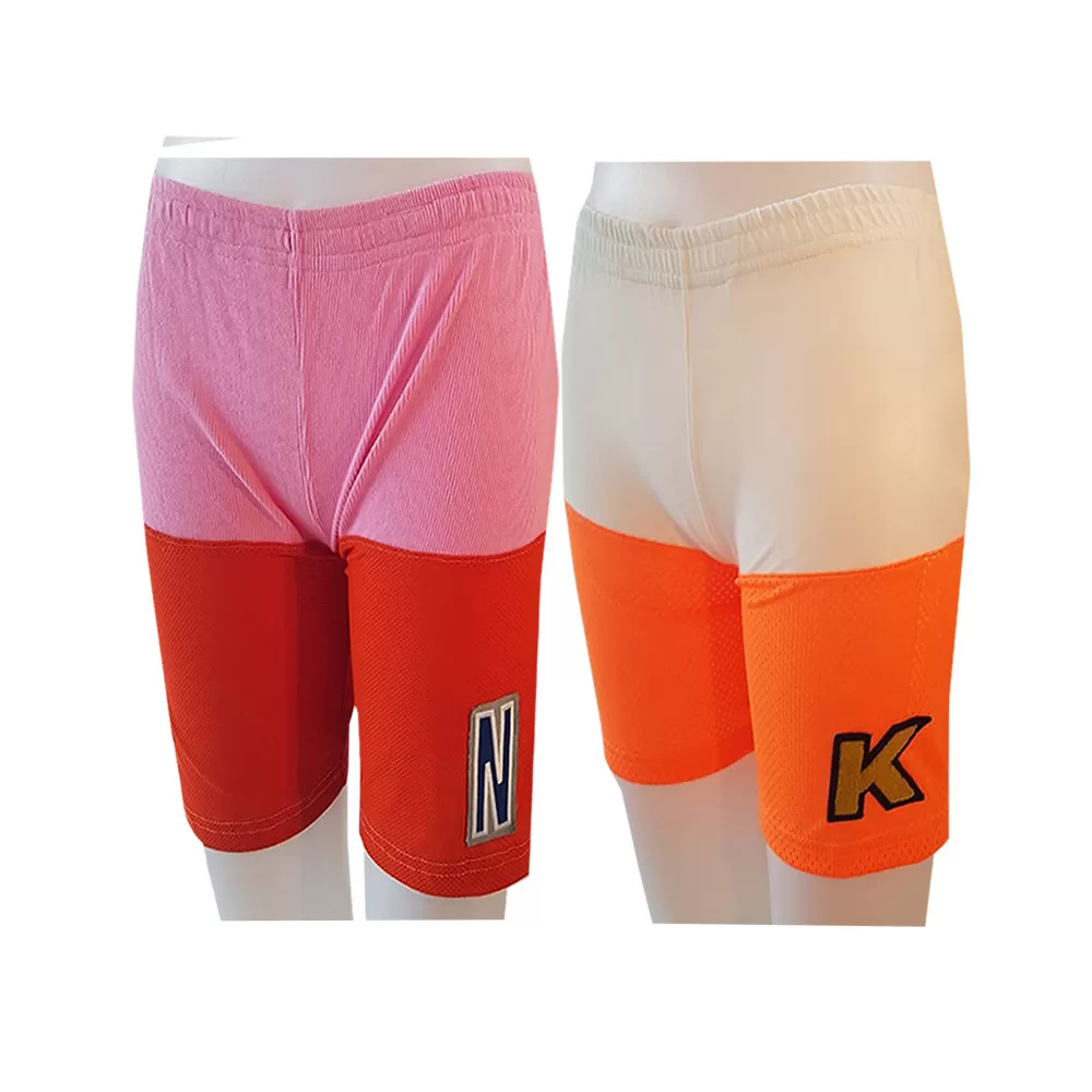 14 yrs Boy & Girl Ice Cream Soft Cotton Short - 2PCs - image 1