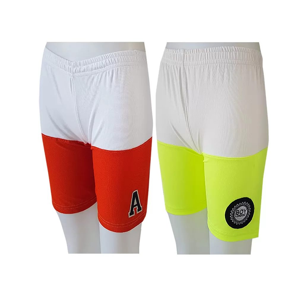 14 yrs Boy & Girl Ice Cream Soft Cotton Short - 2PCs - image 1