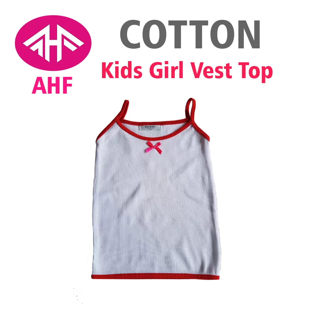4-5 yrs Kids Girl Cotton Vest Top For Size 4  - image 3