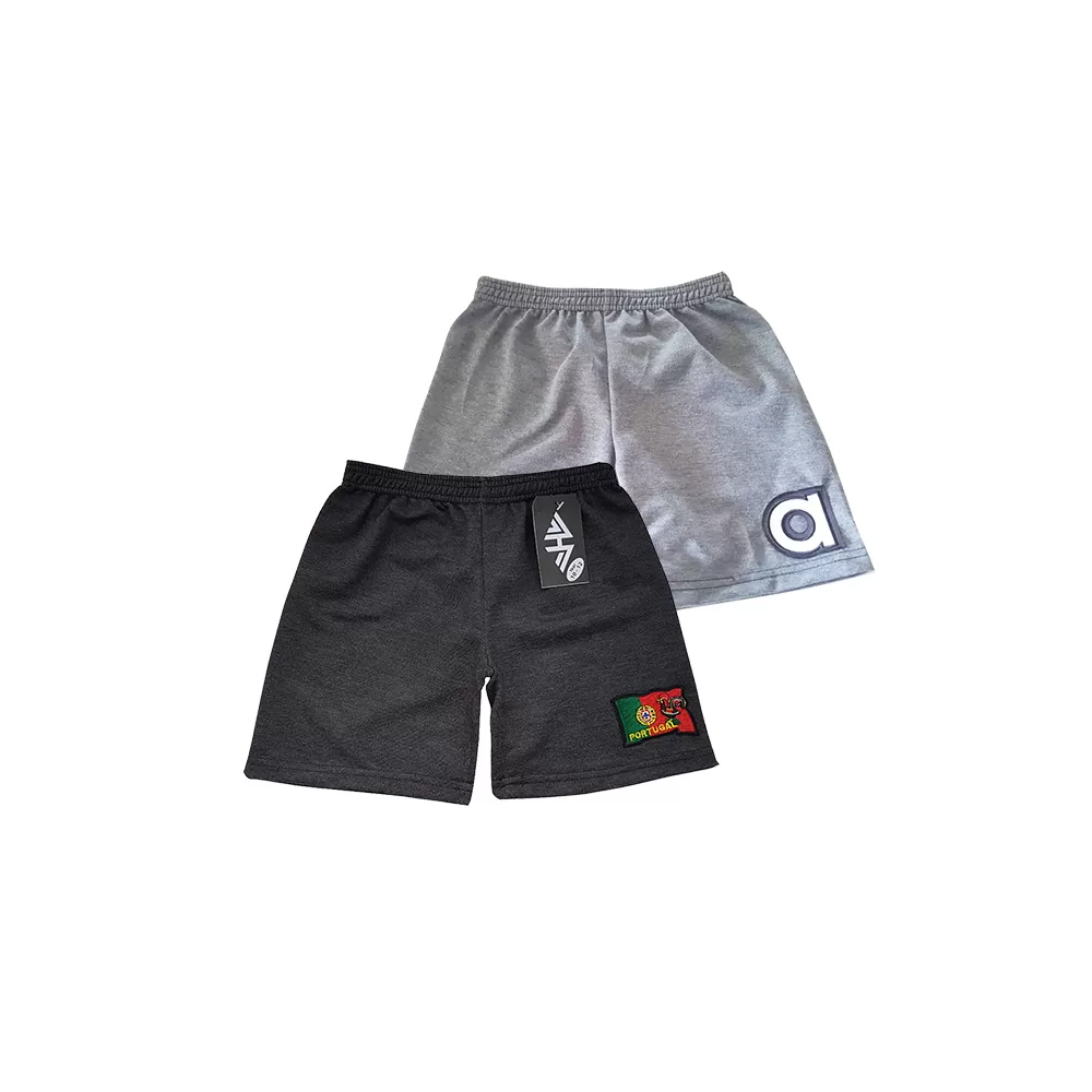 11-12 yrs Kids Boy Short Pure Cotton Pants - Grey