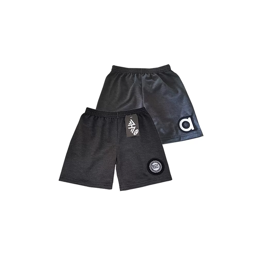 11-12 yrs Kids Boy Short Pure Cotton Pants - Grey