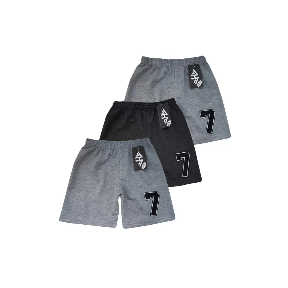 10-12years Kids Boy Short Pure Cotton Pants - Grey  - image 1