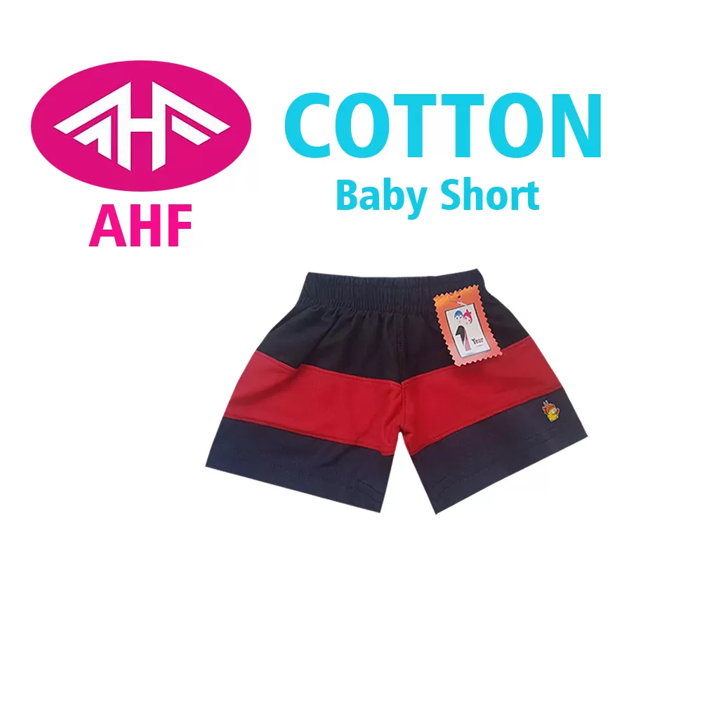1-2 yrs Baby Cotton Short Pants  - 3 Pack - image 3