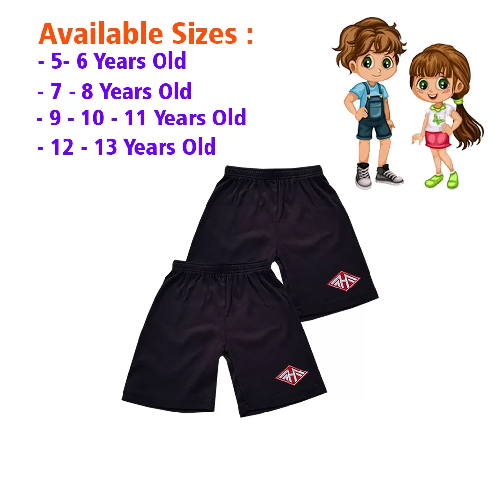 7-8 yrs Unisex Kids Boy & Girl Cotton Short - 2 PACK - image 1
