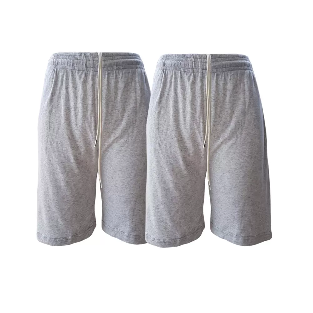  New Men & WoMen Pure Cotton Short Pants - 2PCs - image 2
