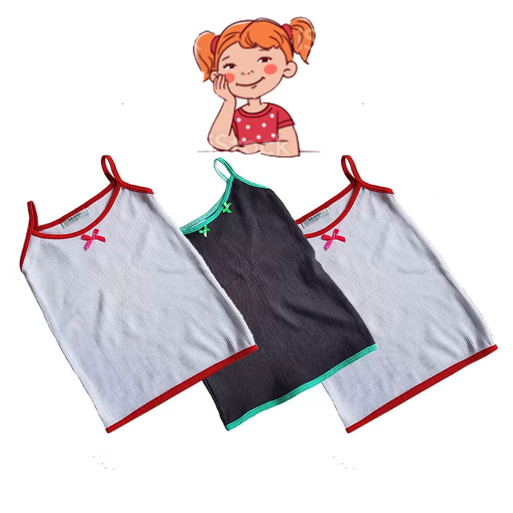 4-5 yrs Kids Girl Cotton Vest Top For Size 4  - image 1