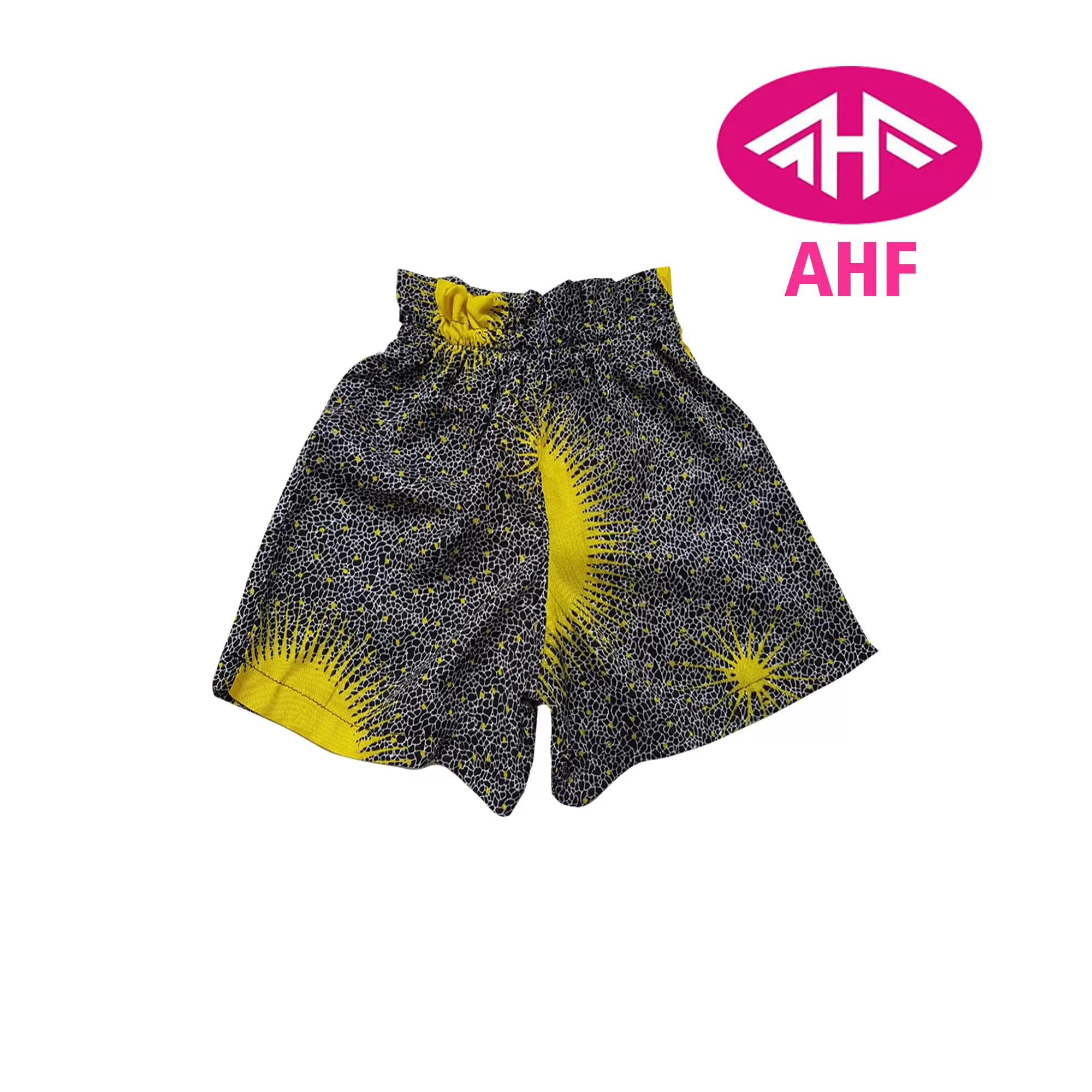 3-4 yrs AHF   Kid Girl Frill Viscose Short - 2 Pack - image 5