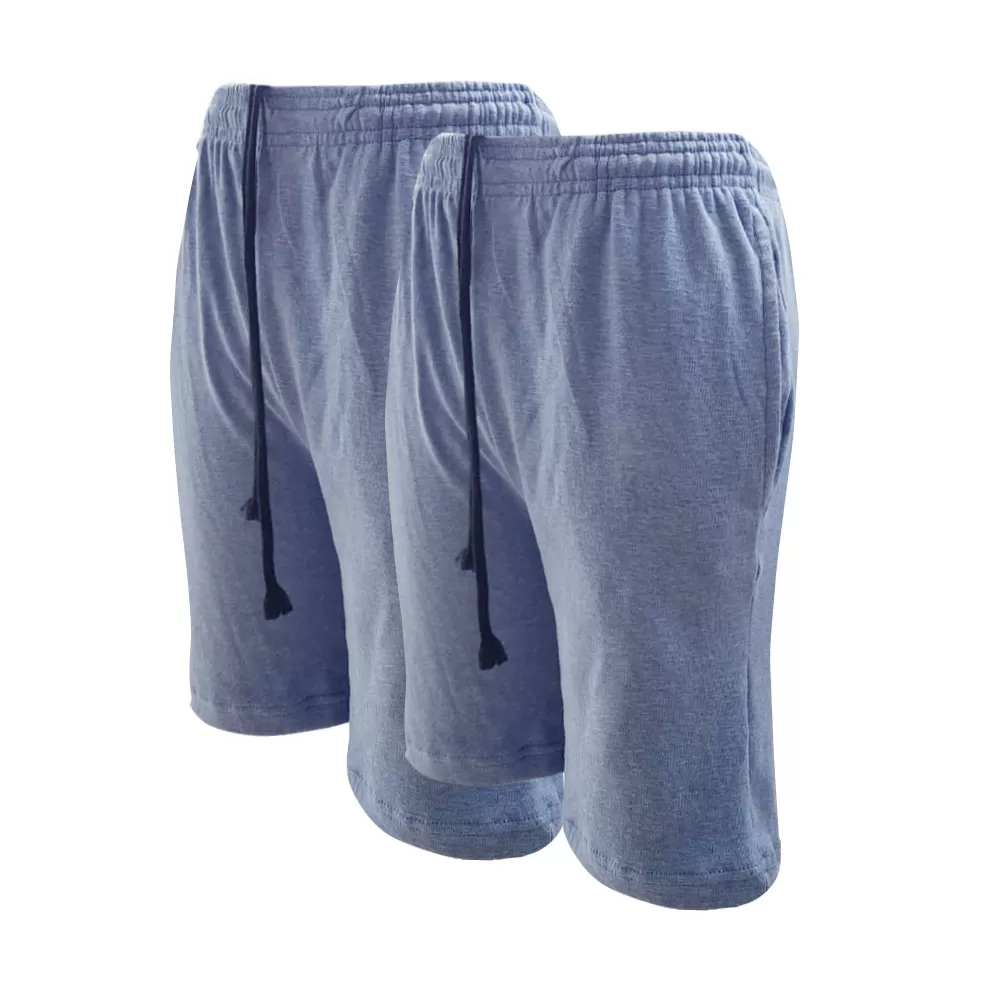 New Men & WoMen Pure Cotton Short Pants - 2PCs