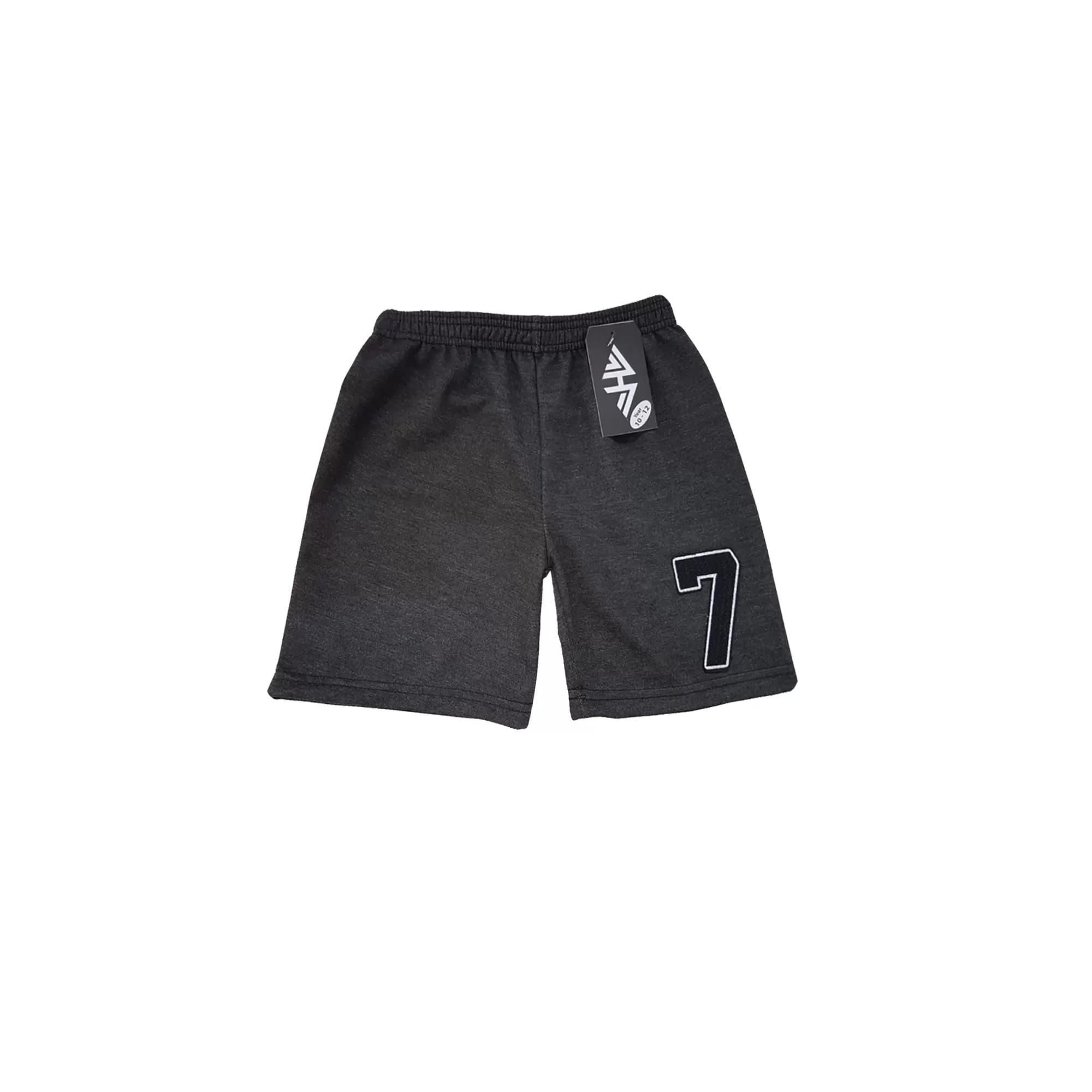 10-12years Kids Boy Short Pure Cotton  - Dark Grey  - image 1