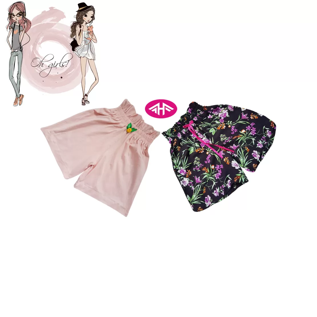 9-10 yrs AHF  Kids Girl Fancy Short Pants  - image 3