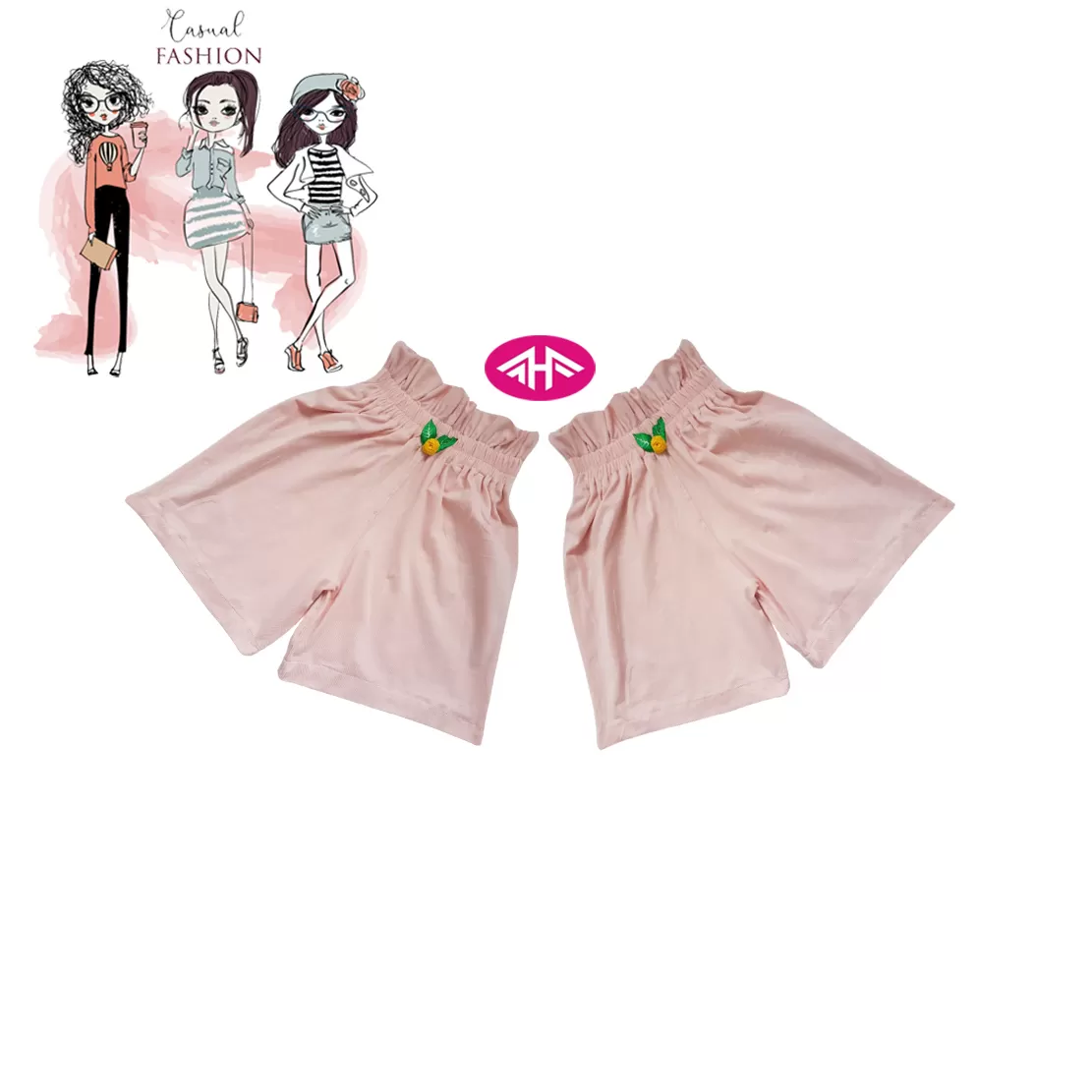 9-10 yrs AHF  Kids Girl Fancy Short Pants  - image 1