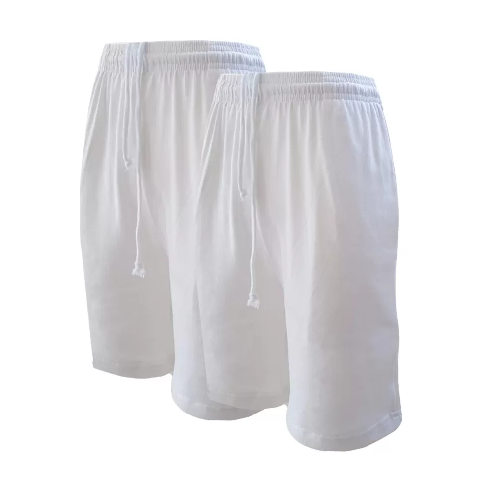 New Men & WoMen Pure Cotton Short Pants - 2PCs