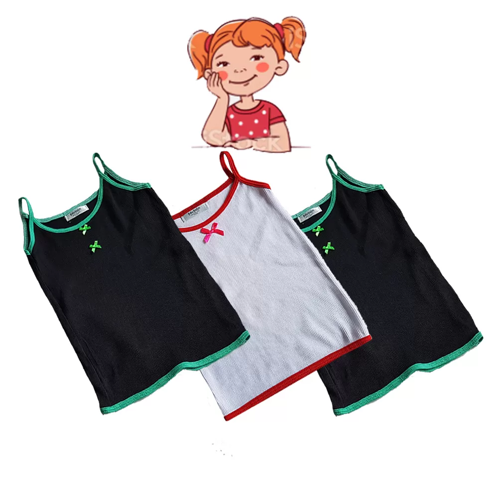 4-5 yrs Kids Girl Cotton Vest Top For Size 4  - image 1