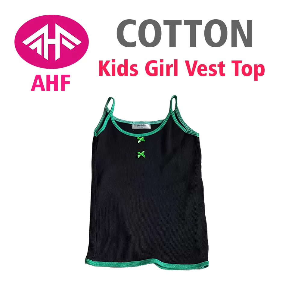 4-5 yrs Kids Girl Cotton Vest Top For Size 4  - image 3