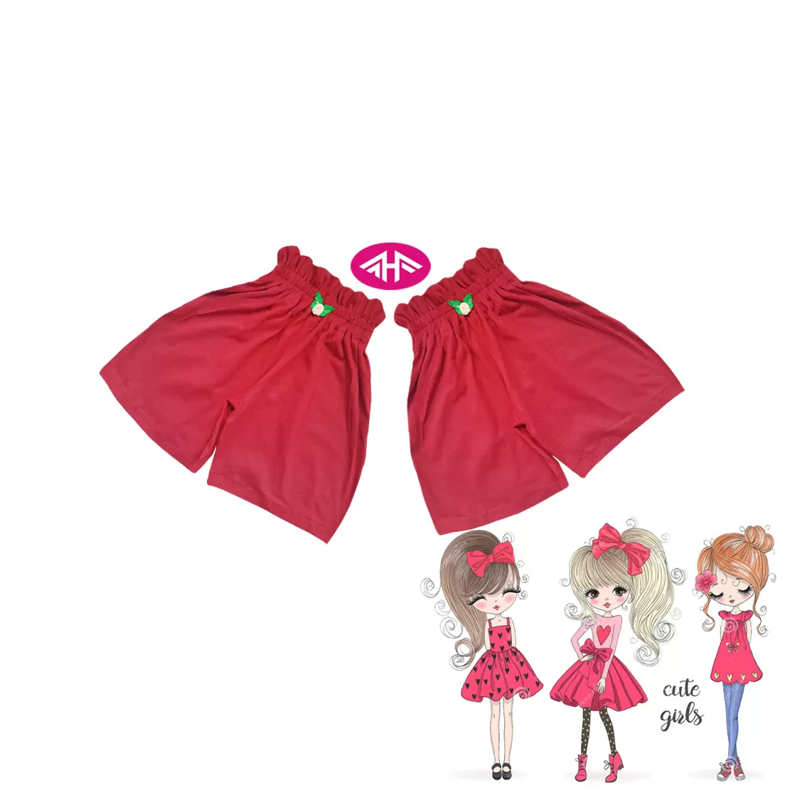 9-10 yrs AHF  Kids Girl Fancy Short Pants  - image 2