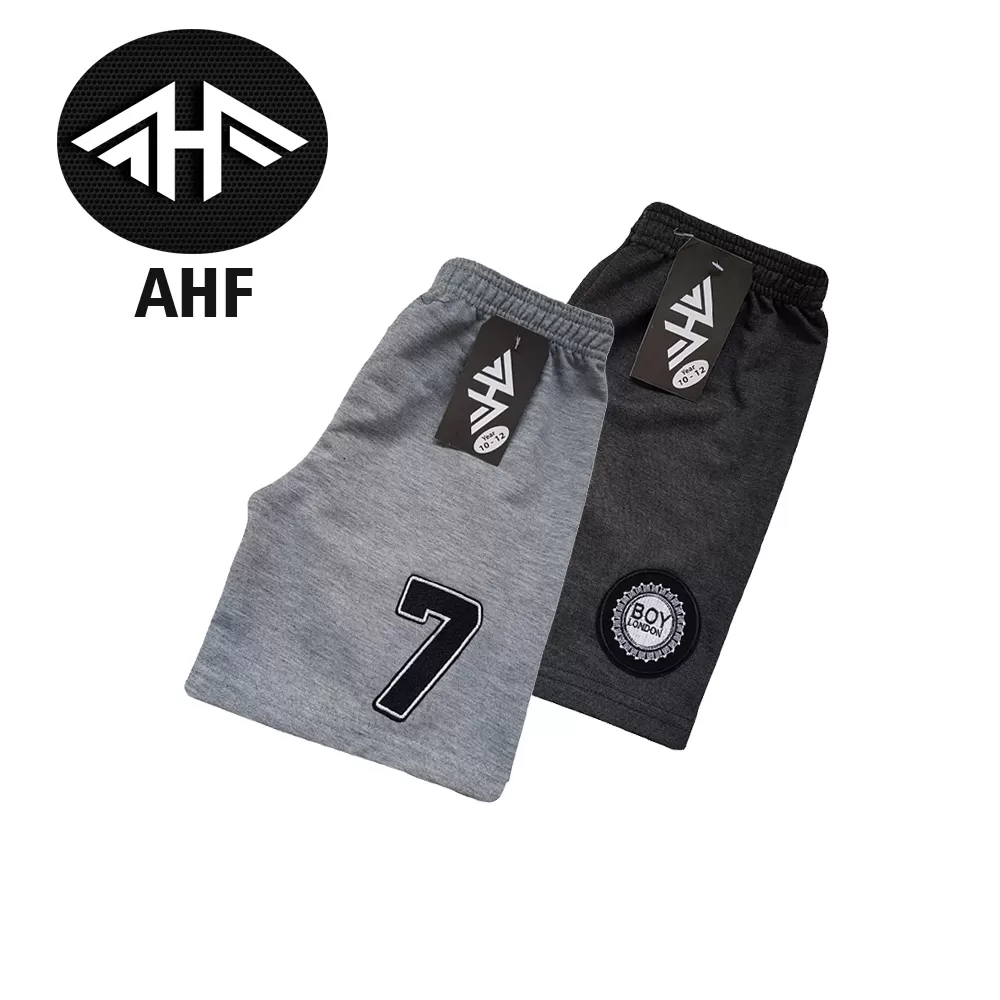 10-12years Kids Boy Short Pure Cotton Pants - Grey  - image 5