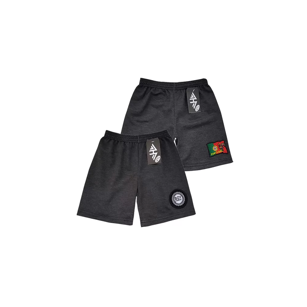 10-12years Kids Boy Short Pure Cotton Pants - Grey  - image 1