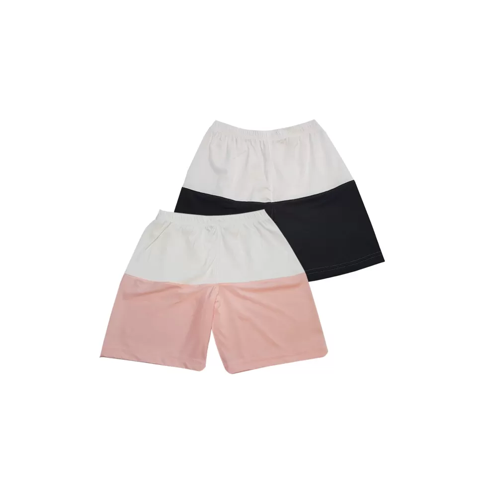 One size Boyand GirlCotton Short Pant - 2 Pack - image 1
