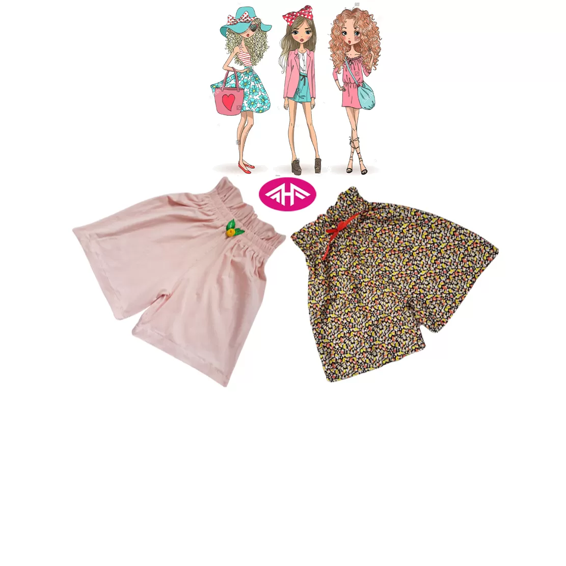 9-10 yrs AHF  Kids Girl Fancy Short Pants  - image 3