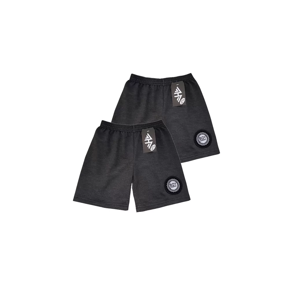 10-12years Kids Boy Short Pure Cotton Pants - Grey  - image 1