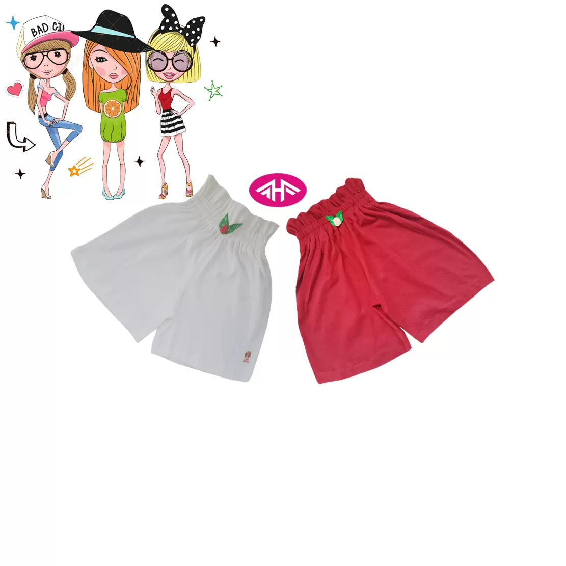 9-10 yrs AHF  Kids Girl Fancy Short Pants  - image 1