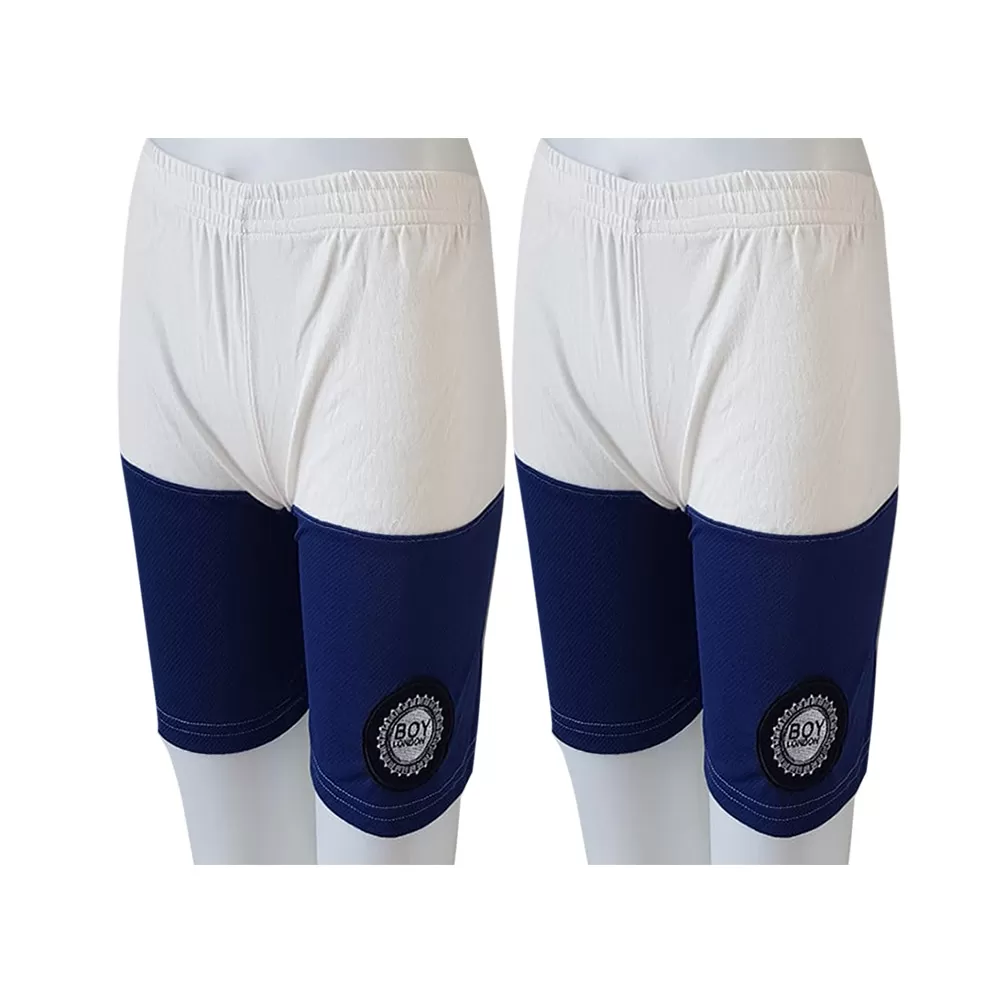 14 yrs Boy & Girl Ice Cream Soft Cotton Short - 2PCs - image 1
