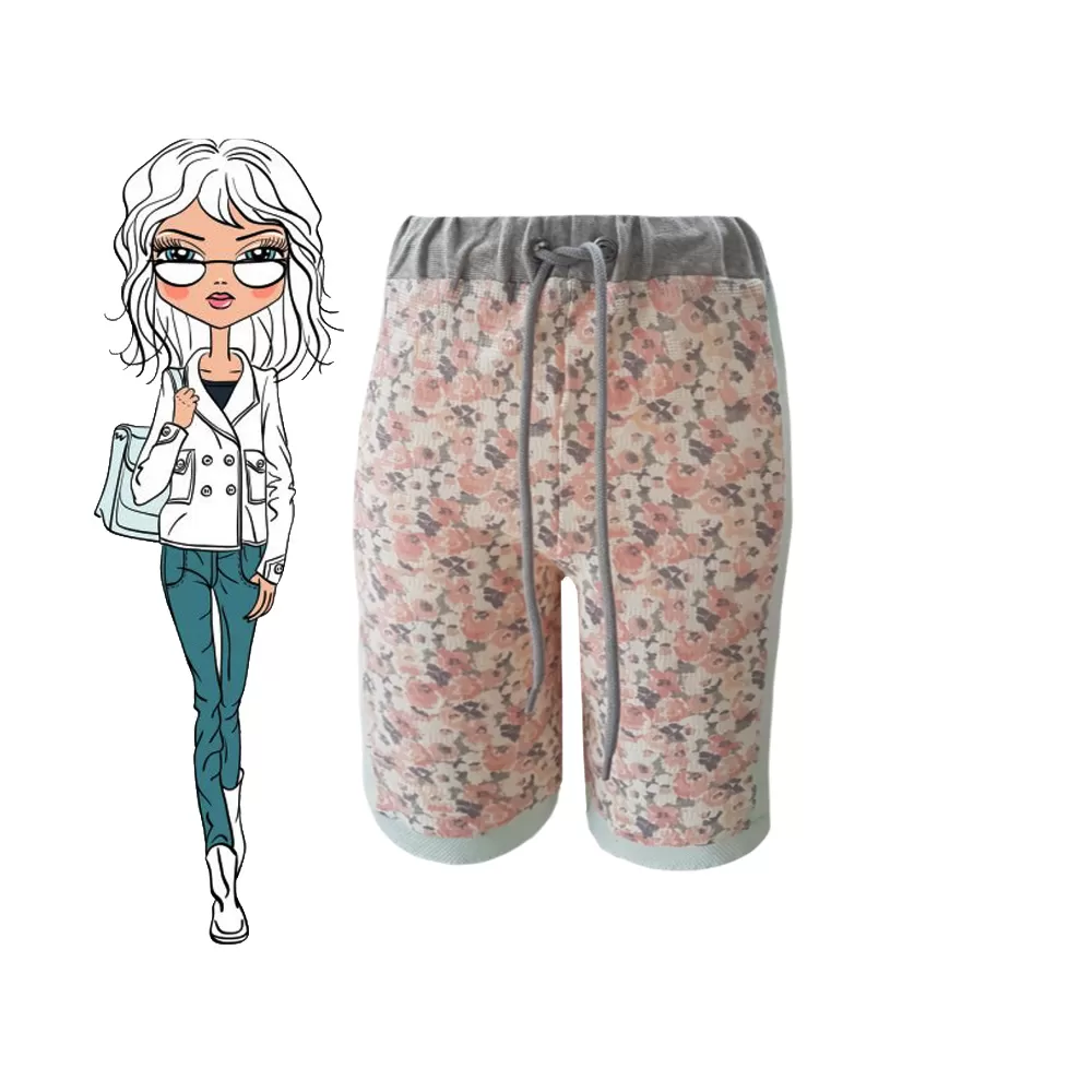 New WoMen Fancy Pure Cotton Short Pants