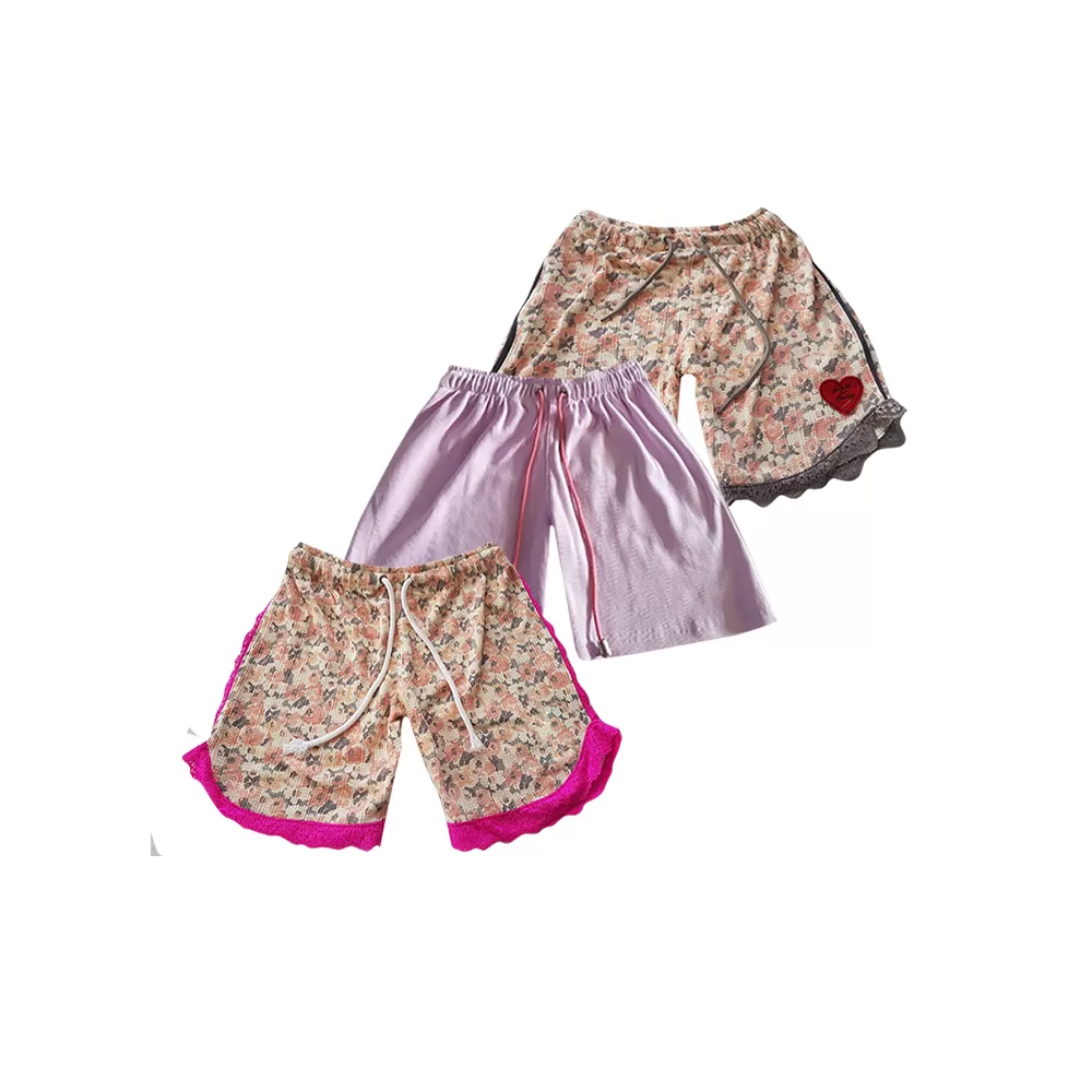 Multicolor 10-11 yrs Kids Girl Short Pure Cotton