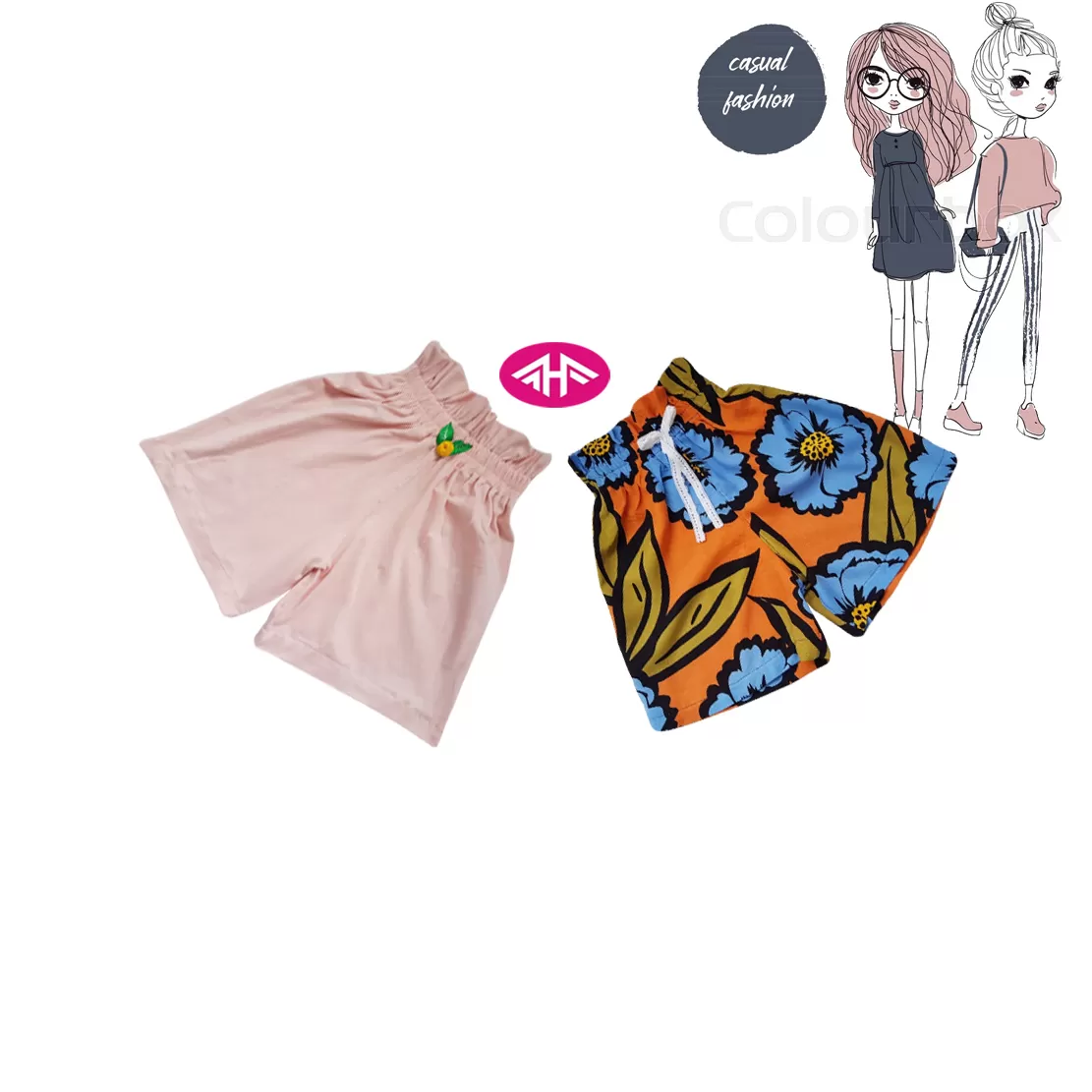 9-10 yrs AHF  Kids Girl Fancy Short Pants  - image 3