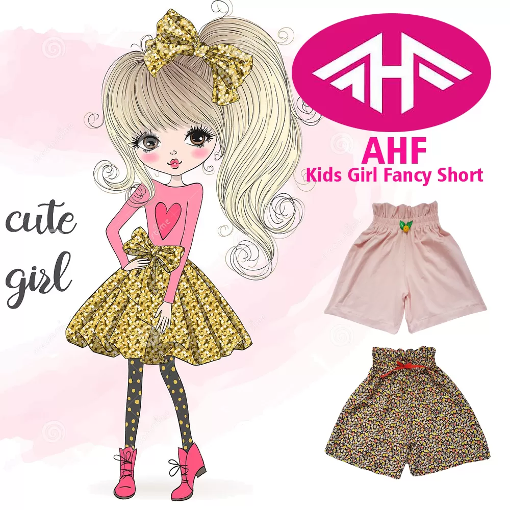 9-10 yrs AHF Kids Girl Fancy Short Pants