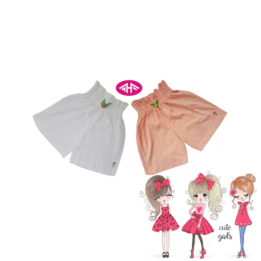 9-10 yrs AHF  Kids Girl Fancy Short Pants  - image 1