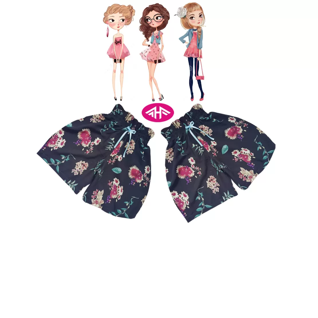 9-10 yrs AHF  Kids Girl Fancy Short Pants  - image 2