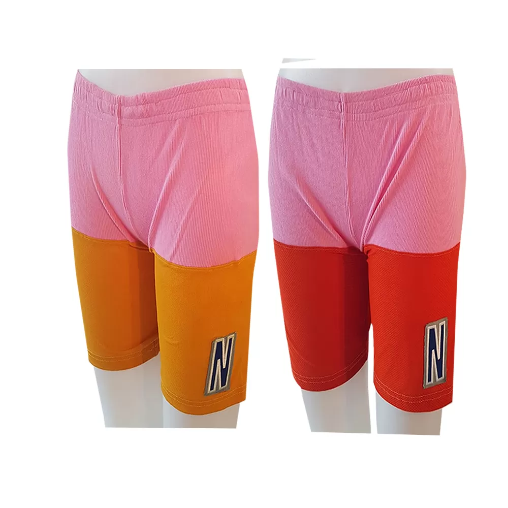14 yrs Boy & Girl Ice Cream Soft Cotton Short - 2PCs - image 1