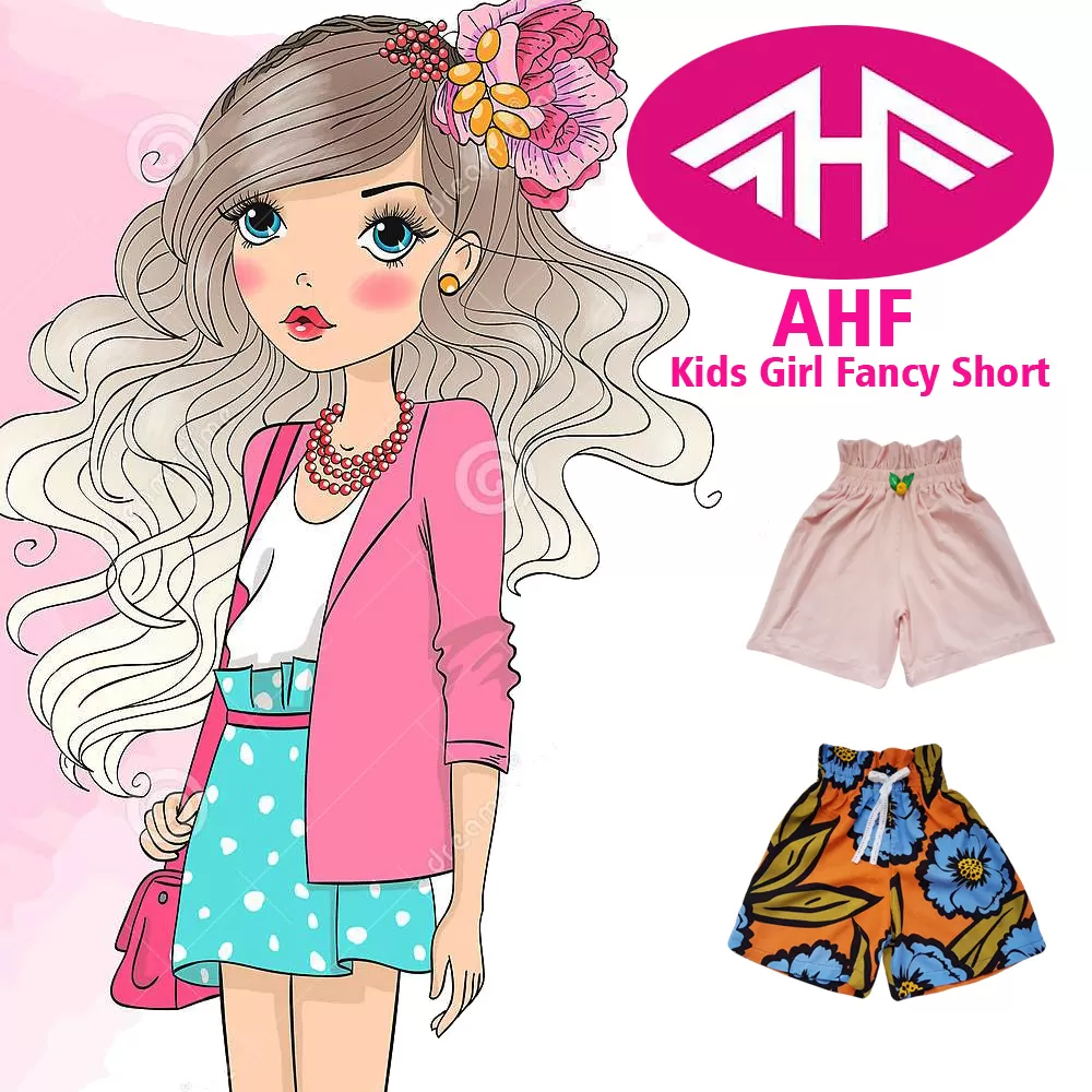 9-10 yrs AHF Kids Girl Fancy Short Pants